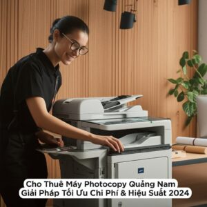 Cho Thuê Máy Photocopy Quảng Nam: Giải Pháp Tối Ưu Chi Phí & Hiệu Suất 2024