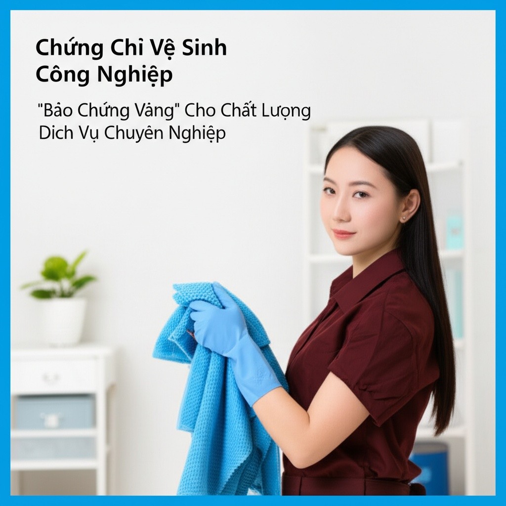 Hình minh họa cho bài viết: Chứng Chỉ Vệ Sinh Công Nghiệp: