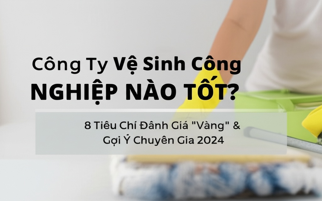 Hình minh họa cho bài viết: Công Ty Vệ Sinh Công Nghiệp Nào Tốt? 8 Tiêu Chí Đánh Giá 