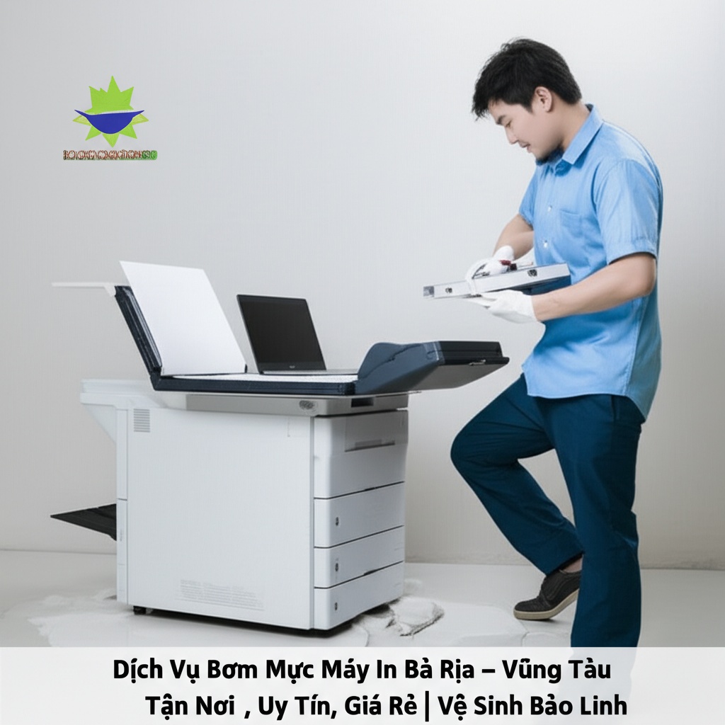 Hình minh họa cho bài viết: Dịch Vụ Bơm Mực Máy In Bà Rịa – Vũng Tàu Tận Nơi, Uy Tín, Giá Rẻ | Vệ Sinh Bảo Linh