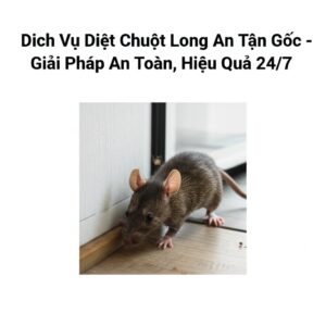 Dịch Vụ Diệt Chuột Long An Tận Gốc – Giải Pháp An Toàn, Hiệu Quả 24/7
