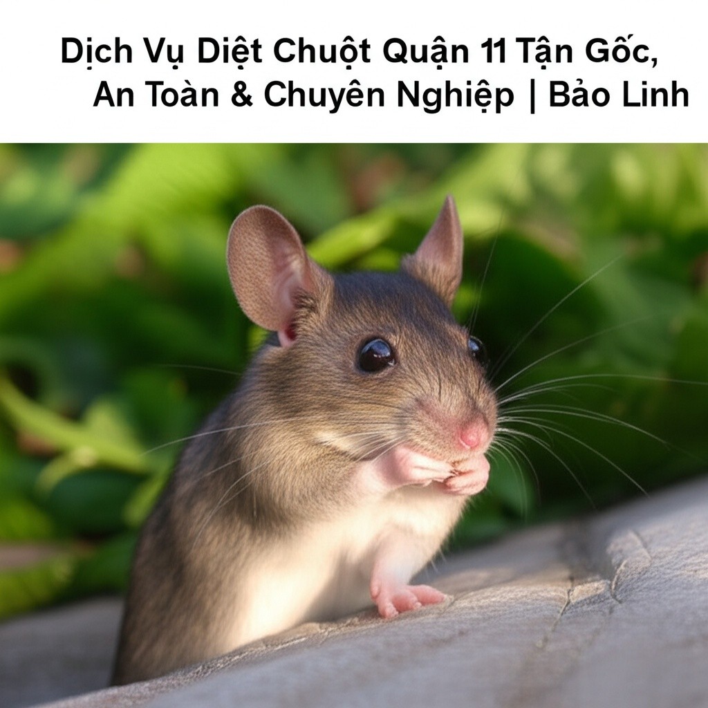 Hình minh họa cho bài viết: Dịch Vụ Diệt Chuột Quận 11 Tận Gốc, An Toàn & Chuyên Nghiệp | Bảo Linh