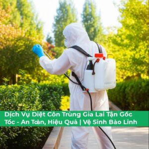 Dịch Vụ Diệt Côn Trùng Gia Lai Tận Gốc – An Toàn, Hiệu Quả | Vệ Sinh Bảo Linh