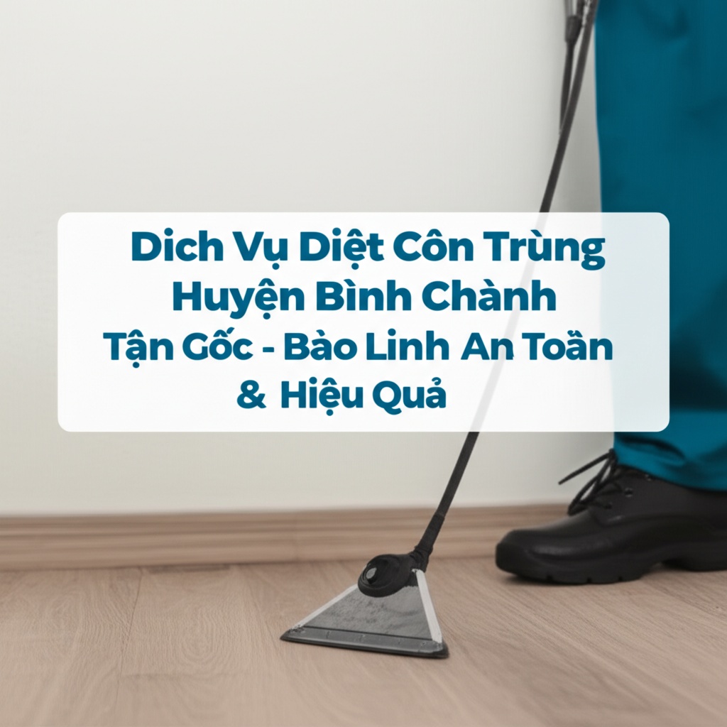 Hình minh họa cho bài viết: Dịch Vụ Diệt Côn Trùng Huyện Bình Chánh Tận Gốc - Bảo Linh An Toàn & Hiệu Quả