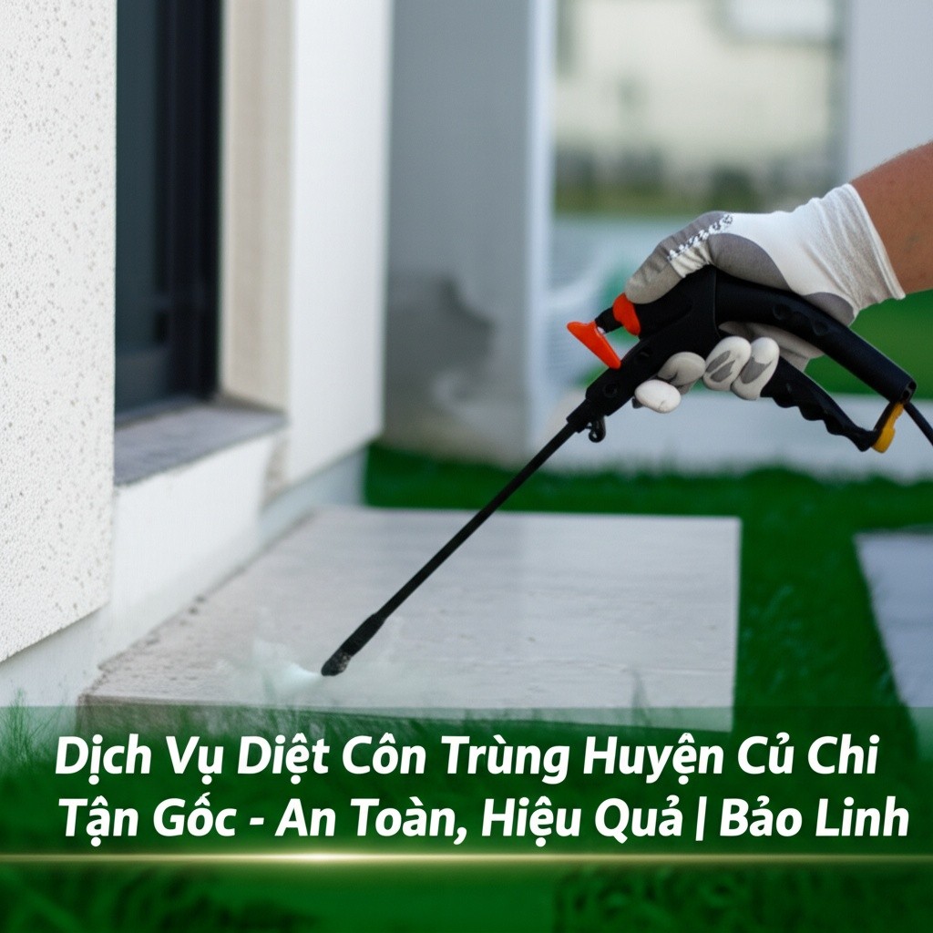 Hình minh họa cho bài viết: Dịch Vụ Diệt Côn Trùng Huyện Củ Chi Tận Gốc - An Toàn, Hiệu Quả | Bảo Linh
