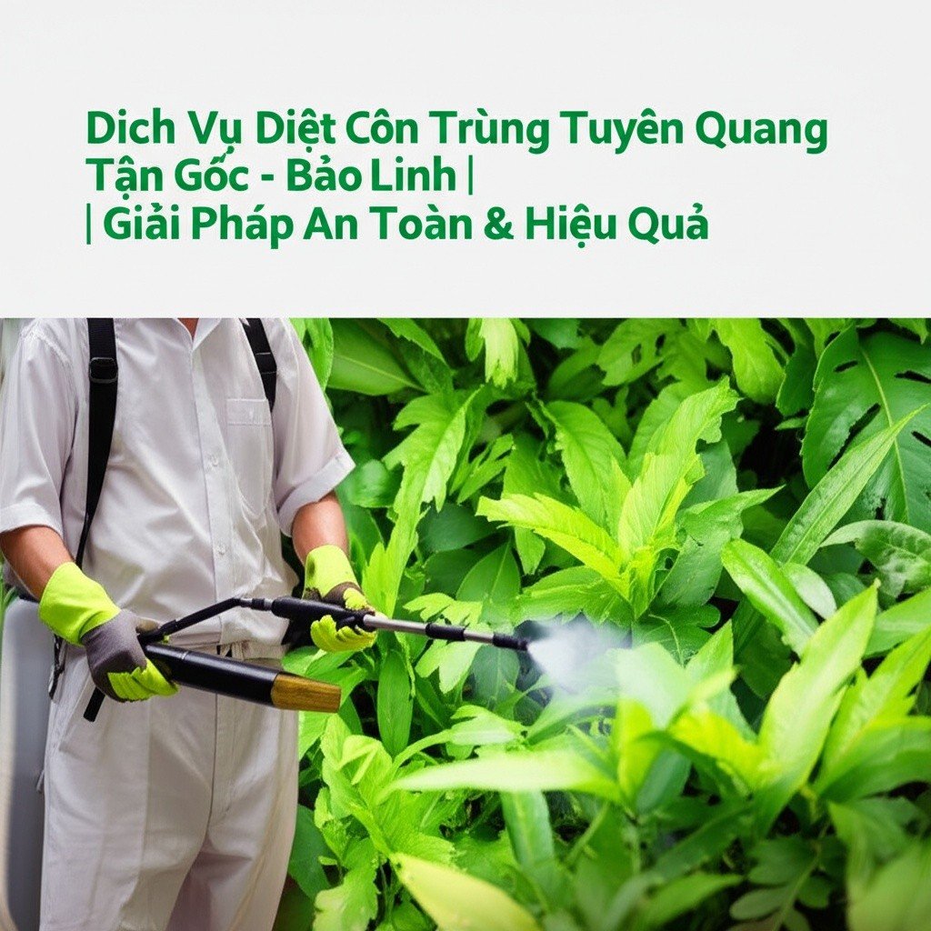 Hình minh họa cho bài viết: Dịch Vụ Diệt Côn Trùng Tuyên Quang Tận Gốc - Bảo Linh | Giải Pháp An Toàn & Hiệu Quả