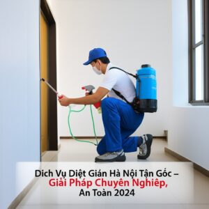 Dịch Vụ Diệt Gián Hà Nội Tận Gốc – Giải Pháp Chuyên Nghiệp, An Toàn 2024