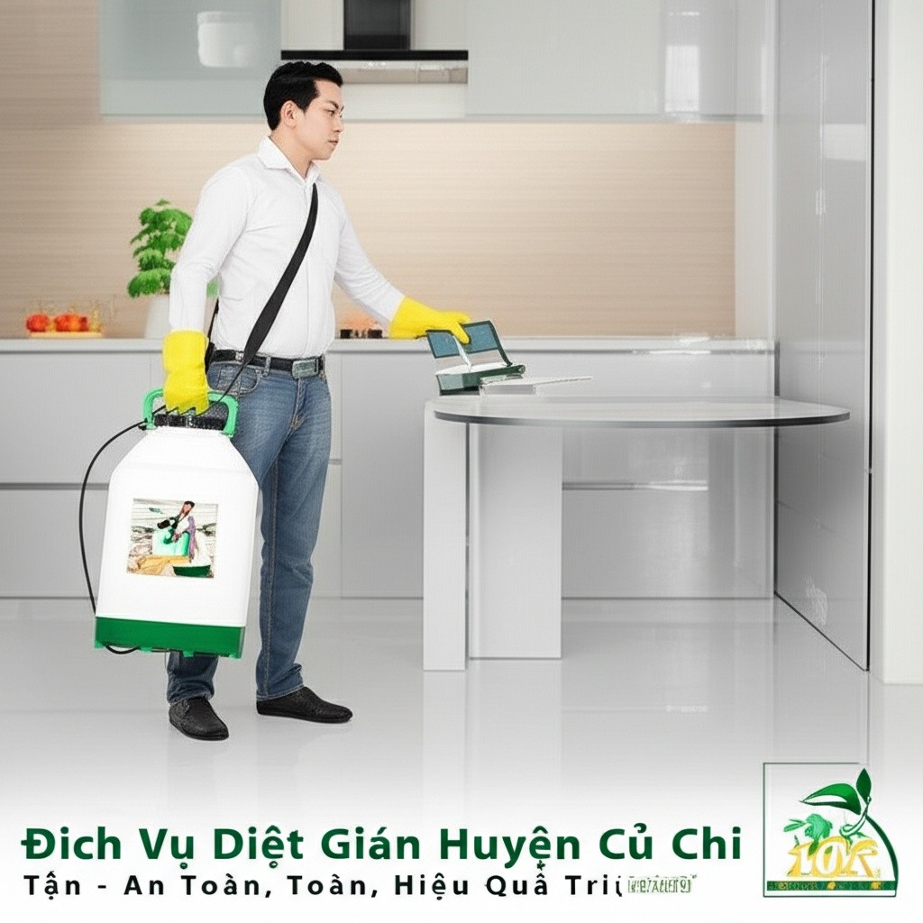 Hình minh họa cho bài viết: Dịch Vụ Diệt Gián Huyện Củ Chi Tận Gốc - An Toàn, Hiệu Quả Triệt Để 100%