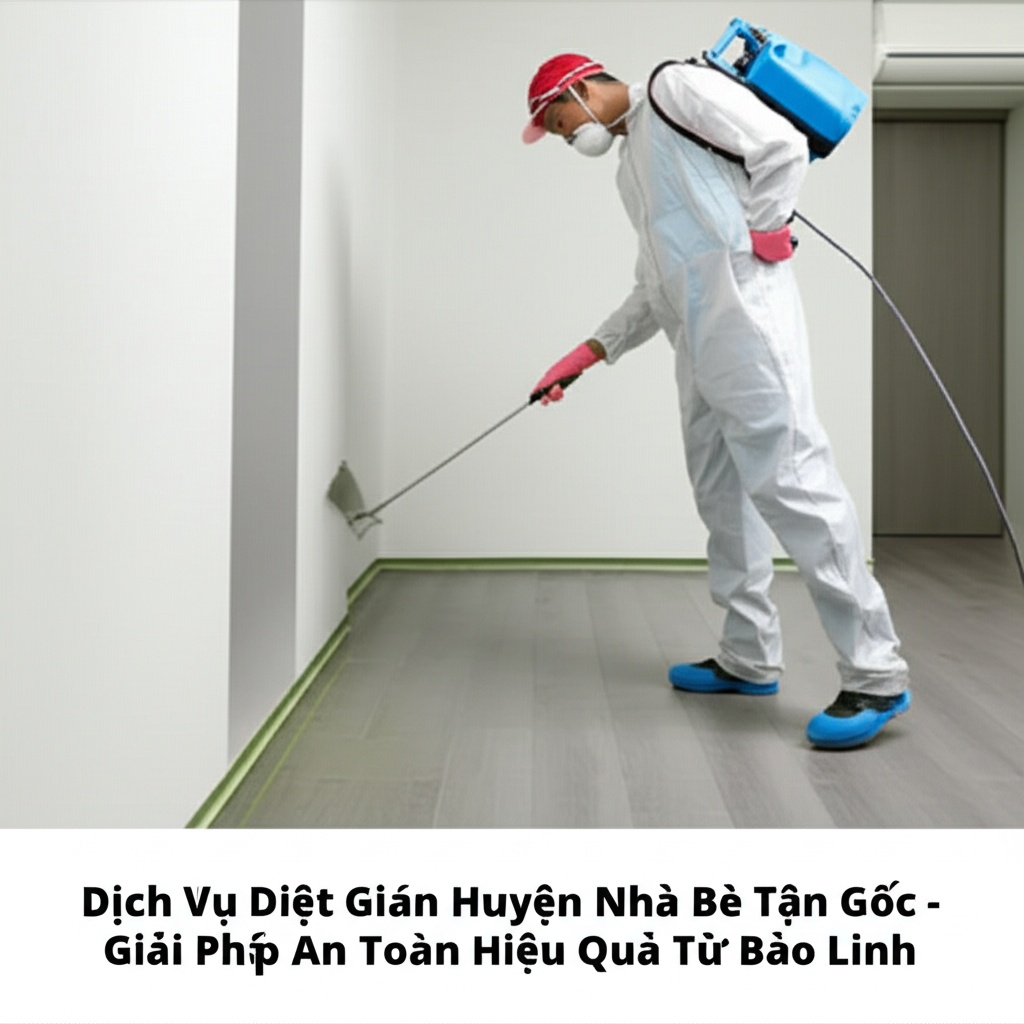 Hình minh họa cho bài viết: Dịch Vụ Diệt Gián Huyện Nhà Bè Tận Gốc - Giải Pháp An Toàn, Hiệu Quả Từ Bảo Linh