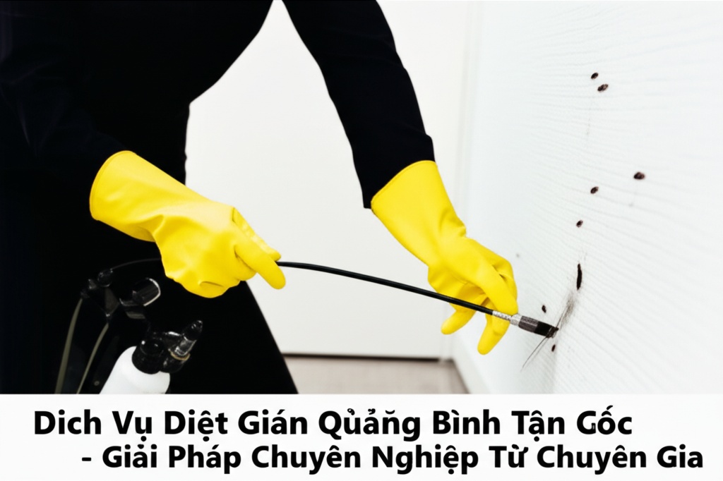 Hình minh họa cho bài viết: Dịch Vụ Diệt Gián Quảng Bình Tận Gốc - Giải Pháp Chuyên Nghiệp Từ Chuyên Gia
