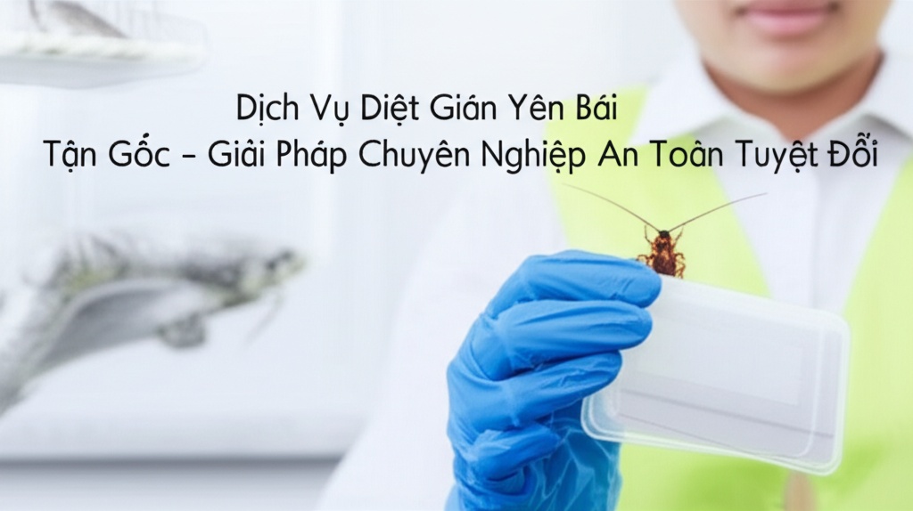 Hình minh họa cho bài viết: Dịch Vụ Diệt Gián Yên Bái Tận Gốc - Giải Pháp Chuyên Nghiệp, An Toàn Tuyệt Đối