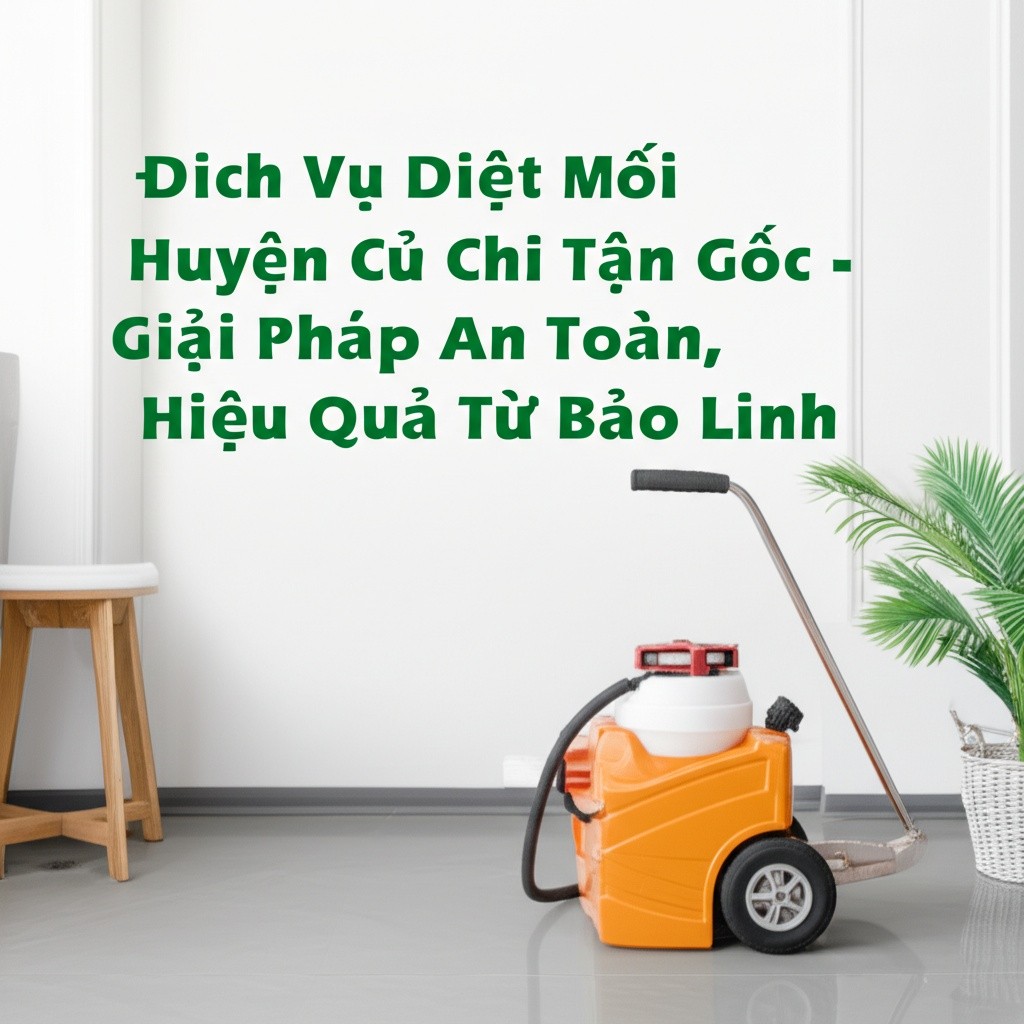 Hình minh họa cho bài viết: Dịch Vụ Diệt Mối Huyện Củ Chi Tận Gốc - Giải Pháp An Toàn, Hiệu Quả Từ Bảo Linh