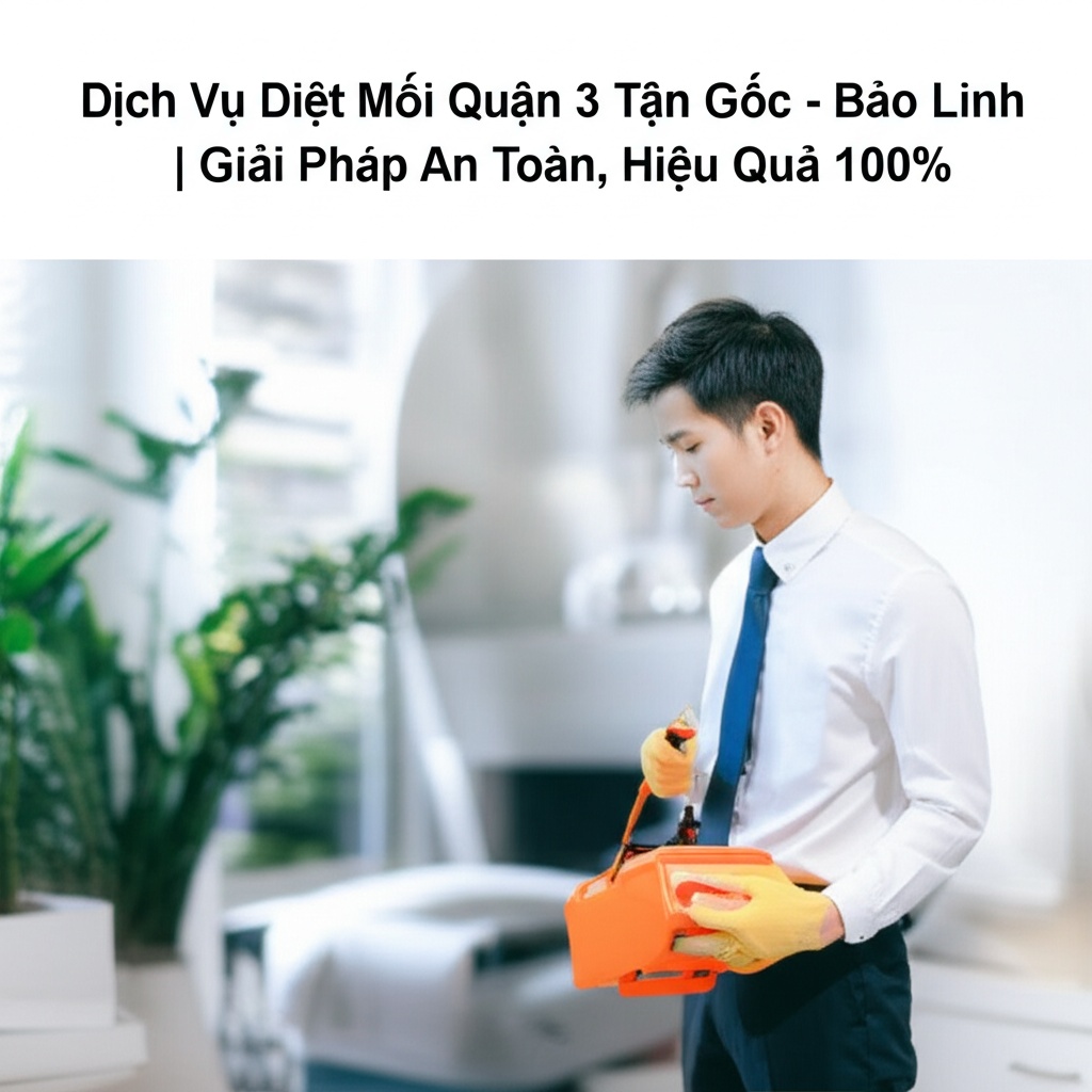 Hình minh họa cho bài viết: Dịch Vụ Diệt Mối Quận 3 Tận Gốc - Bảo Linh | Giải Pháp An Toàn, Hiệu Quả 100%
