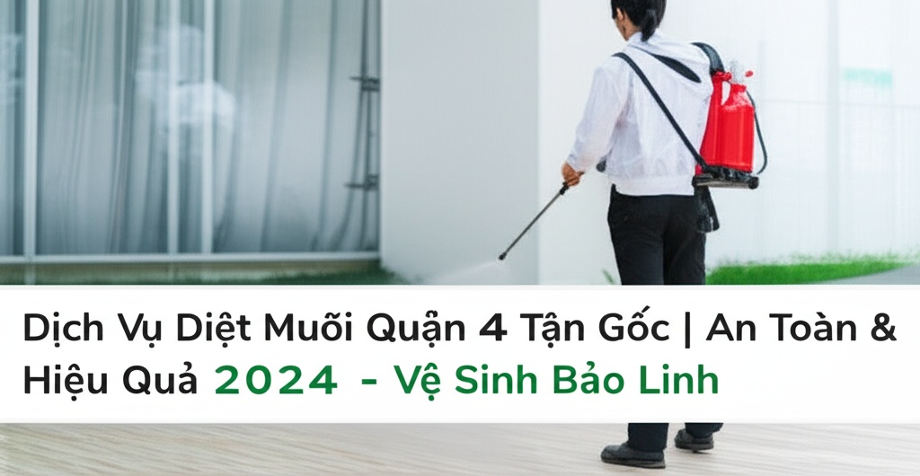 Hình minh họa cho bài viết: Dịch Vụ Diệt Muỗi Quận 4 Tận Gốc | An Toàn & Hiệu Quả 2024 - Vệ Sinh Bảo Linh