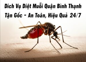 Dịch Vụ Diệt Muỗi Quận Bình Thạnh Tận Gốc – An Toàn, Hiệu Quả 24/7