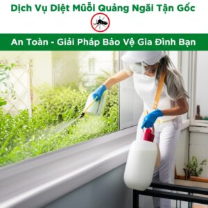 Dịch Vụ Diệt Muỗi Quảng Ngãi Tận Gốc, An Toàn – Giải Pháp Bảo Vệ Gia Đình Bạn