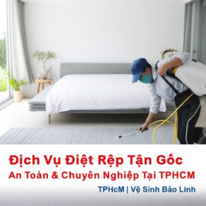 Dịch Vụ Diệt Rệp Tận Gốc, An Toàn & Chuyên Nghiệp Tại TPHCM | Vệ Sinh Bảo Linh