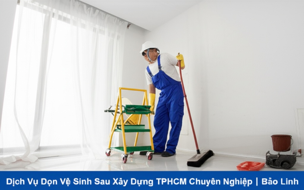 Hình minh họa cho bài viết: Dịch Vụ Dọn Vệ Sinh Sau Xây Dựng TPHCM Chuyên Nghiệp | Bảo Linh
