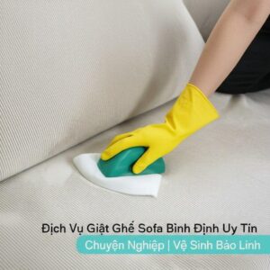 Dịch Vụ Giặt Ghế Sofa Bình Định Uy Tín, Chuyên Nghiệp | Vệ Sinh Bảo Linh