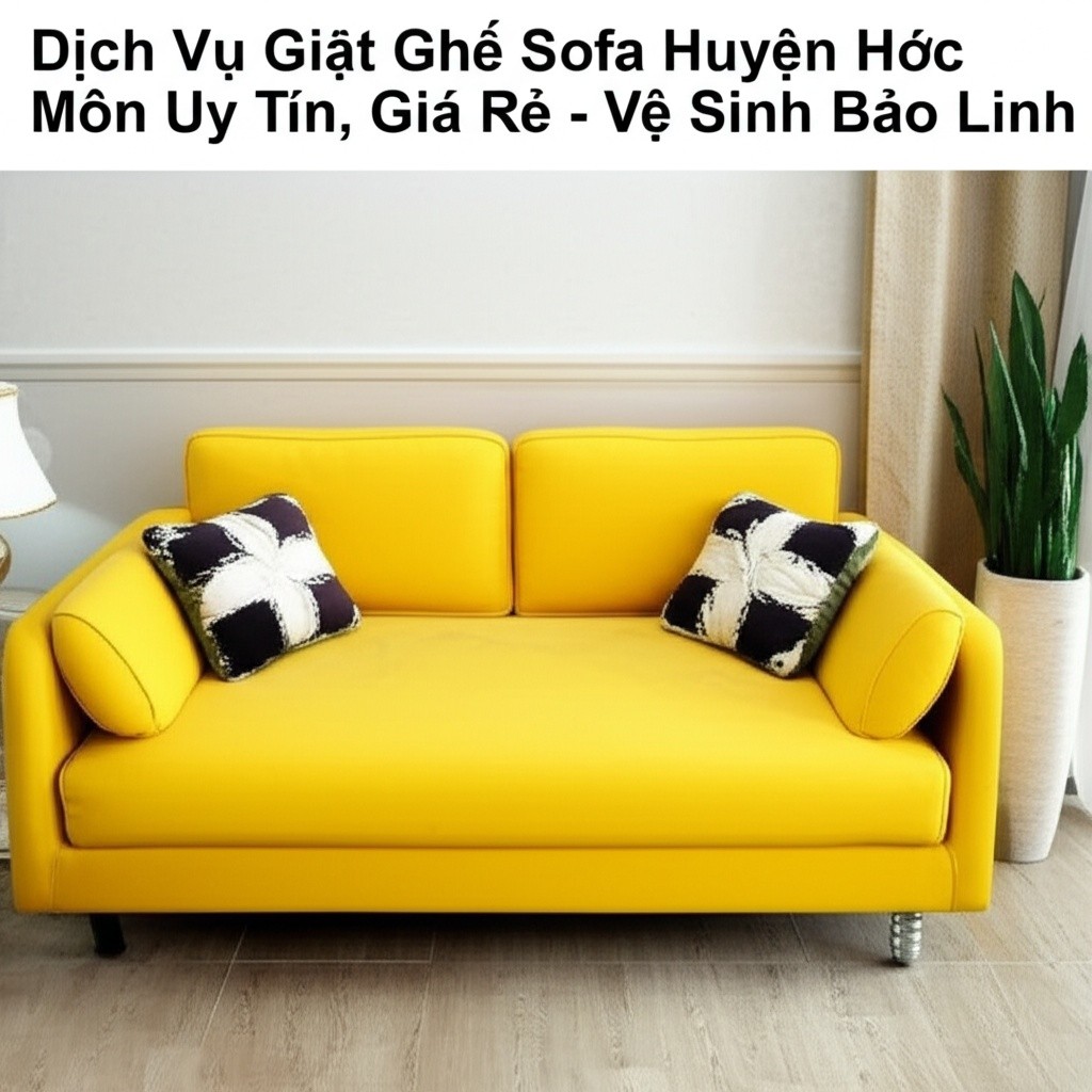 Hình minh họa cho bài viết: Dịch Vụ Giặt Ghế Sofa Huyện Hóc Môn Uy Tín, Giá Rẻ - Vệ Sinh Bảo Linh