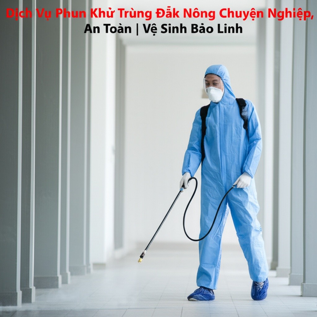 Hình minh họa cho bài viết: Dịch Vụ Phun Khử Trùng Đắk Nông Chuyên Nghiệp, An Toàn | Vệ Sinh Bảo Linh