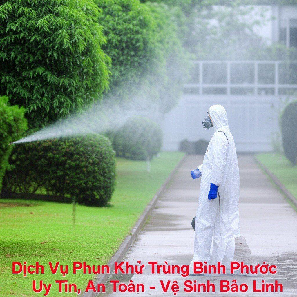 Hình minh họa cho bài viết: Dịch Vụ Phun Khử Trùng Bình Phước Uy Tín, An Toàn - Vệ Sinh Bảo Linh