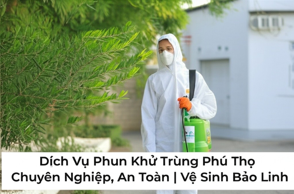 Hình minh họa cho bài viết: Dịch Vụ Phun Khử Trùng Phú Thọ Chuyên Nghiệp, An Toàn | Vệ Sinh Bảo Linh