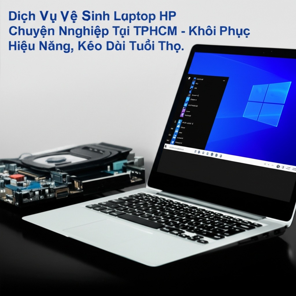 Hình minh họa cho bài viết: Dịch Vụ Vệ Sinh Laptop HP Chuyên Nghiệp Tại TPHCM - Khôi Phục Hiệu Năng, Kéo Dài Tuổi Thọ