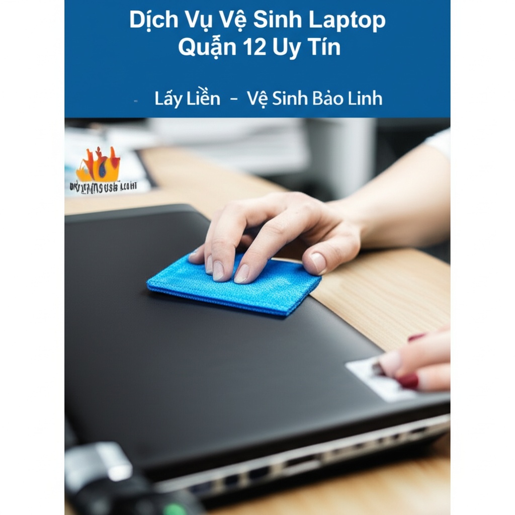 Hình minh họa cho bài viết: Dịch Vụ Vệ Sinh Laptop Quận 12 Uy Tín, Lấy Liền - Vệ Sinh Bảo Linh