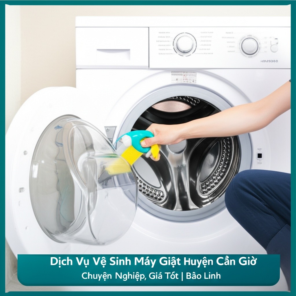 Hình minh họa cho bài viết: Dịch Vụ Vệ Sinh Máy Giặt Huyện Cần Giờ Chuyên Nghiệp, Giá Tốt | Bảo Linh