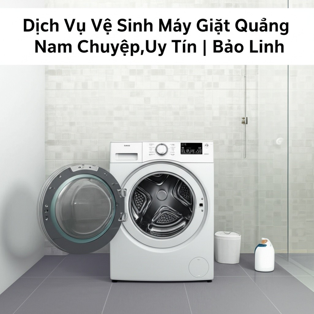 Hình minh họa cho bài viết: Dịch Vụ Vệ Sinh Máy Giặt Quảng Nam Chuyên Nghiệp, Uy Tín | Bảo Linh