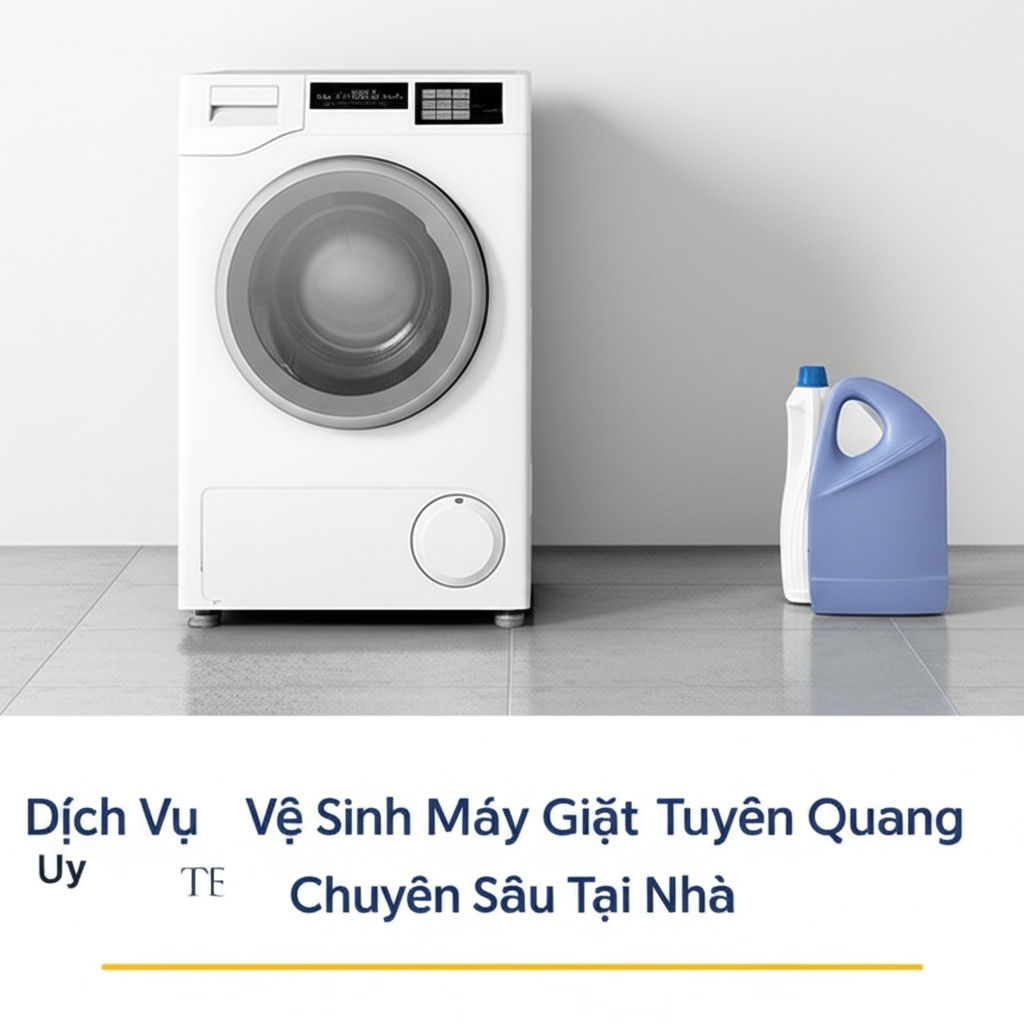 Hình minh họa cho bài viết: Dịch Vụ Vệ Sinh Máy Giặt Tuyên Quang Uy Tín, Chuyên Sâu Tại Nhà
