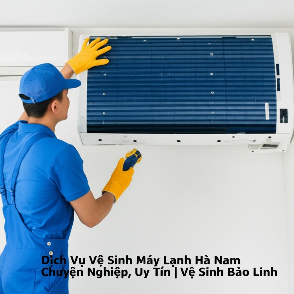 Hình minh họa cho bài viết: Dịch Vụ Vệ Sinh Máy Lạnh Hà Nam Chuyên Nghiệp, Uy Tín | Vệ Sinh Bảo Linh