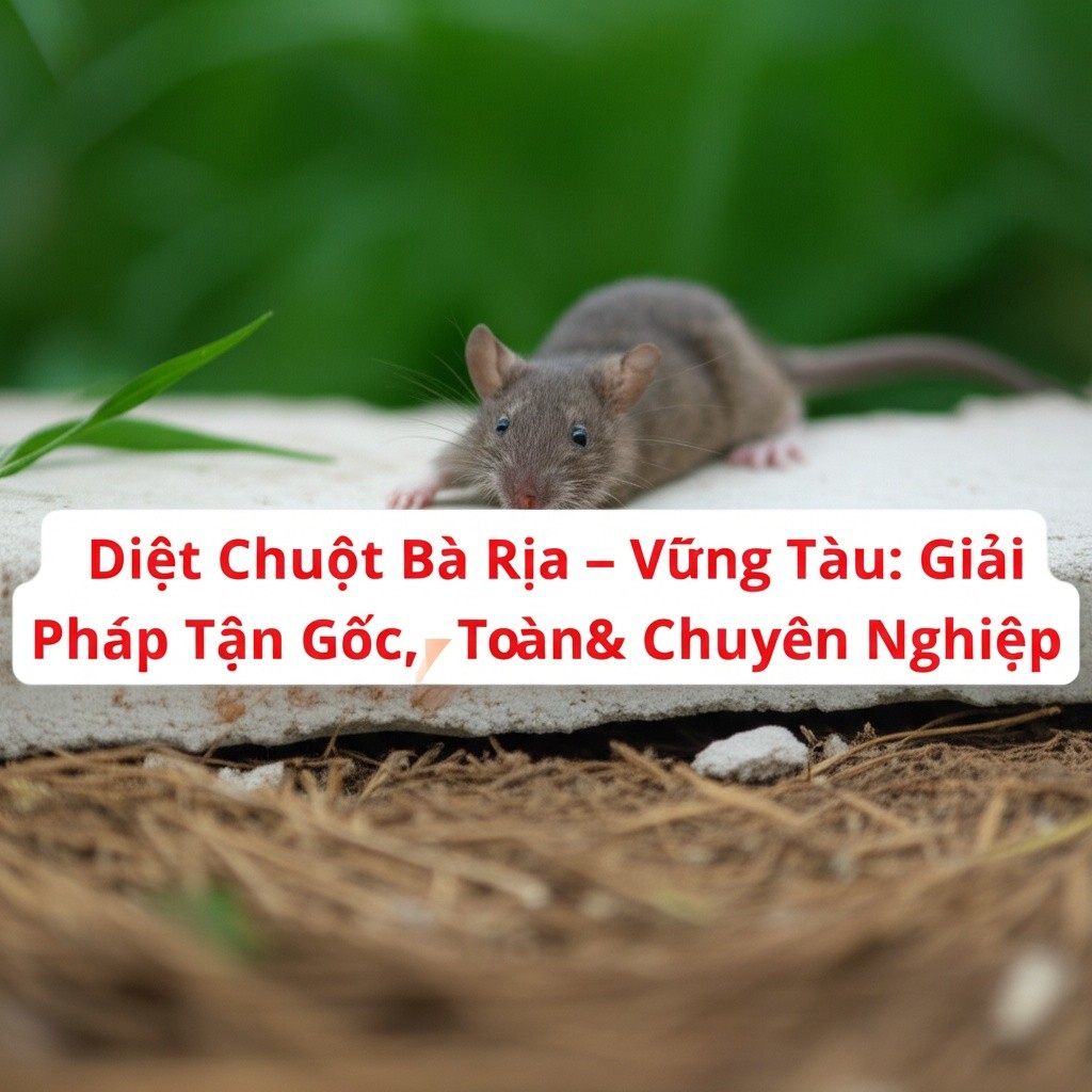 Hình minh họa cho bài viết: Diệt Chuột Bà Rịa – Vũng Tàu: Giải Pháp Tận Gốc, An Toàn & Chuyên Nghiệp