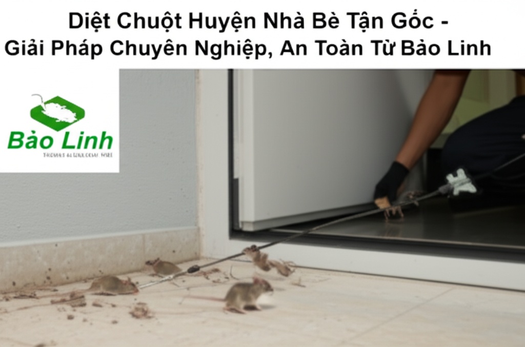Hình minh họa cho bài viết: Diệt Chuột Huyện Nhà Bè Tận Gốc - Giải Pháp Chuyên Nghiệp, An Toàn Từ Bảo Linh