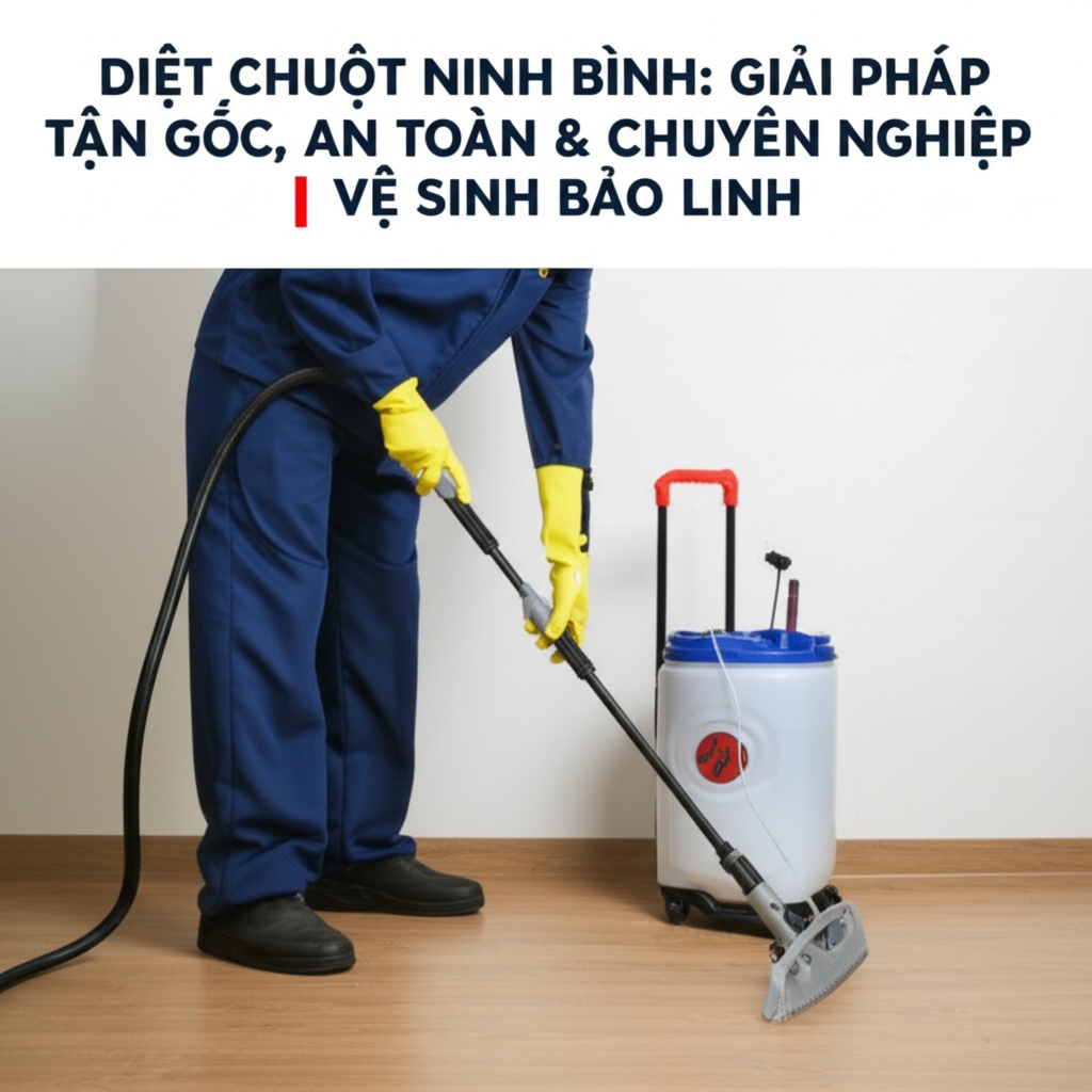 Hình minh họa cho bài viết: Diệt Chuột Ninh Bình: Giải Pháp Tận Gốc, An Toàn & Chuyên Nghiệp | Vệ Sinh Bảo Linh