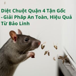 Diệt Chuột Quận 4 Tận Gốc – Giải Pháp An Toàn, Hiệu Quả Từ Bảo Linh
