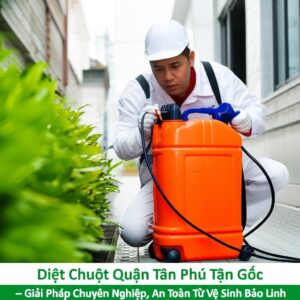 Diệt Chuột Quận Tân Phú Tận Gốc – Giải Pháp Chuyên Nghiệp, An Toàn Từ Vệ Sinh Bảo Linh