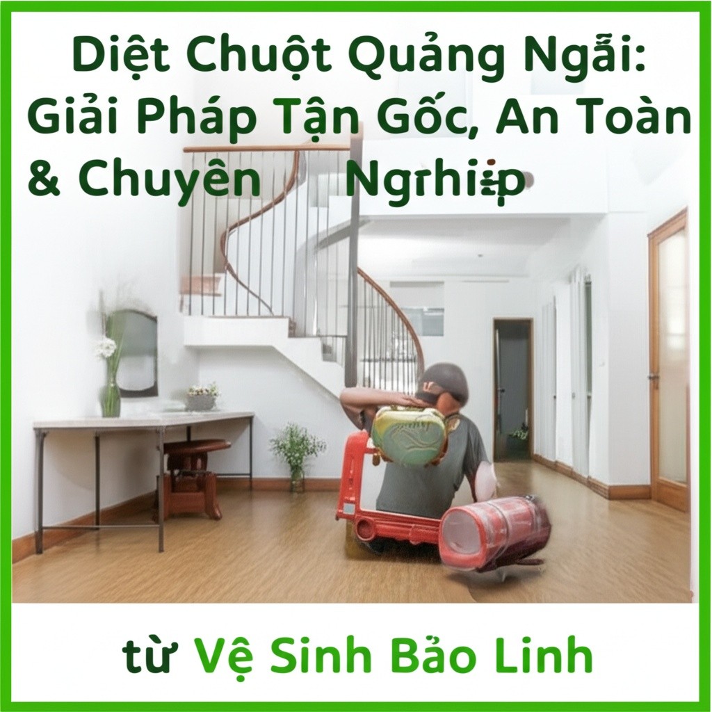 Hình minh họa cho bài viết: Diệt Chuột Quảng Ngãi: Giải Pháp Tận Gốc, An Toàn & Chuyên Nghiệp từ Vệ Sinh Bảo Linh