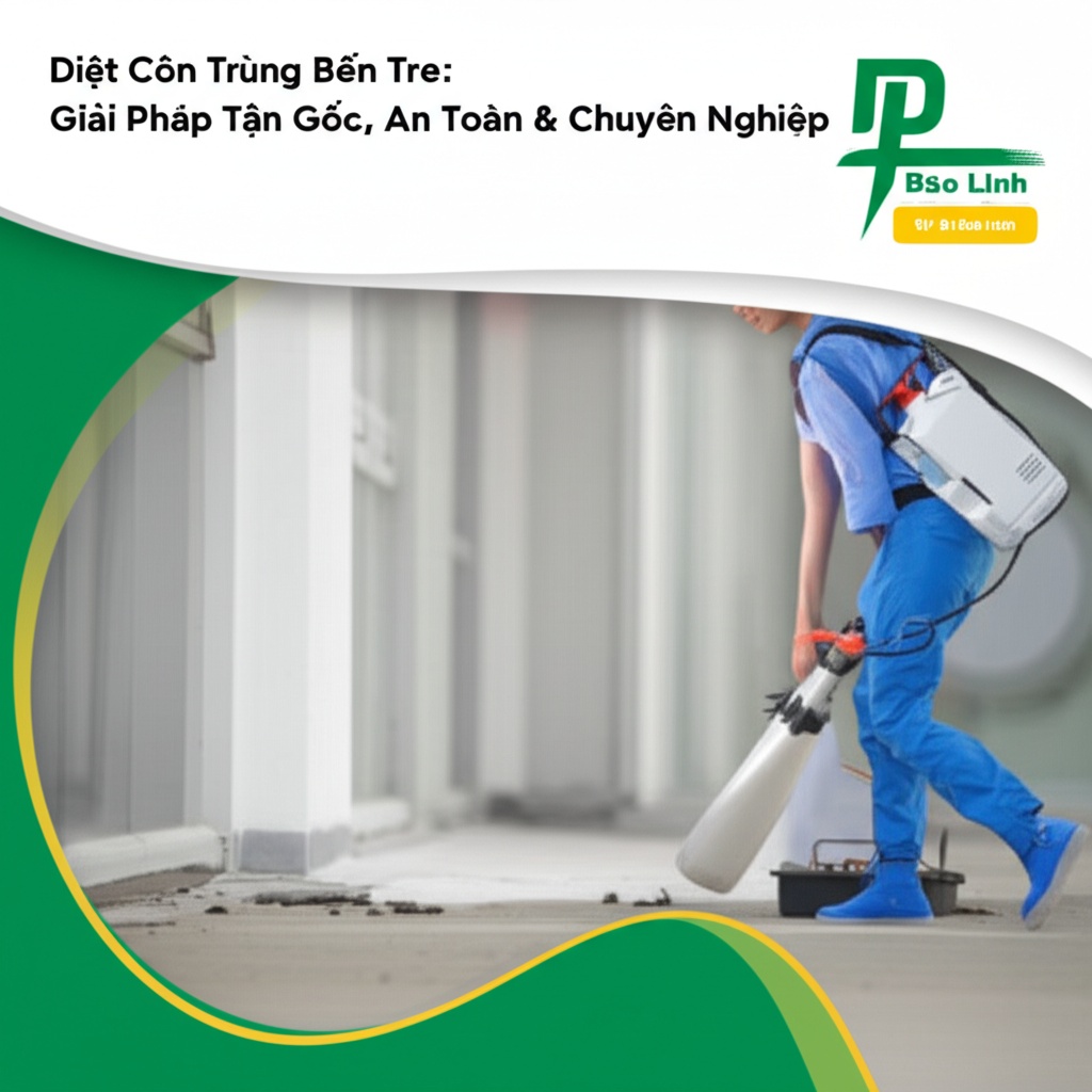 Hình minh họa cho bài viết: Diệt Côn Trùng Bến Tre: Giải Pháp Tận Gốc, An Toàn & Chuyên Nghiệp Từ Bảo Linh