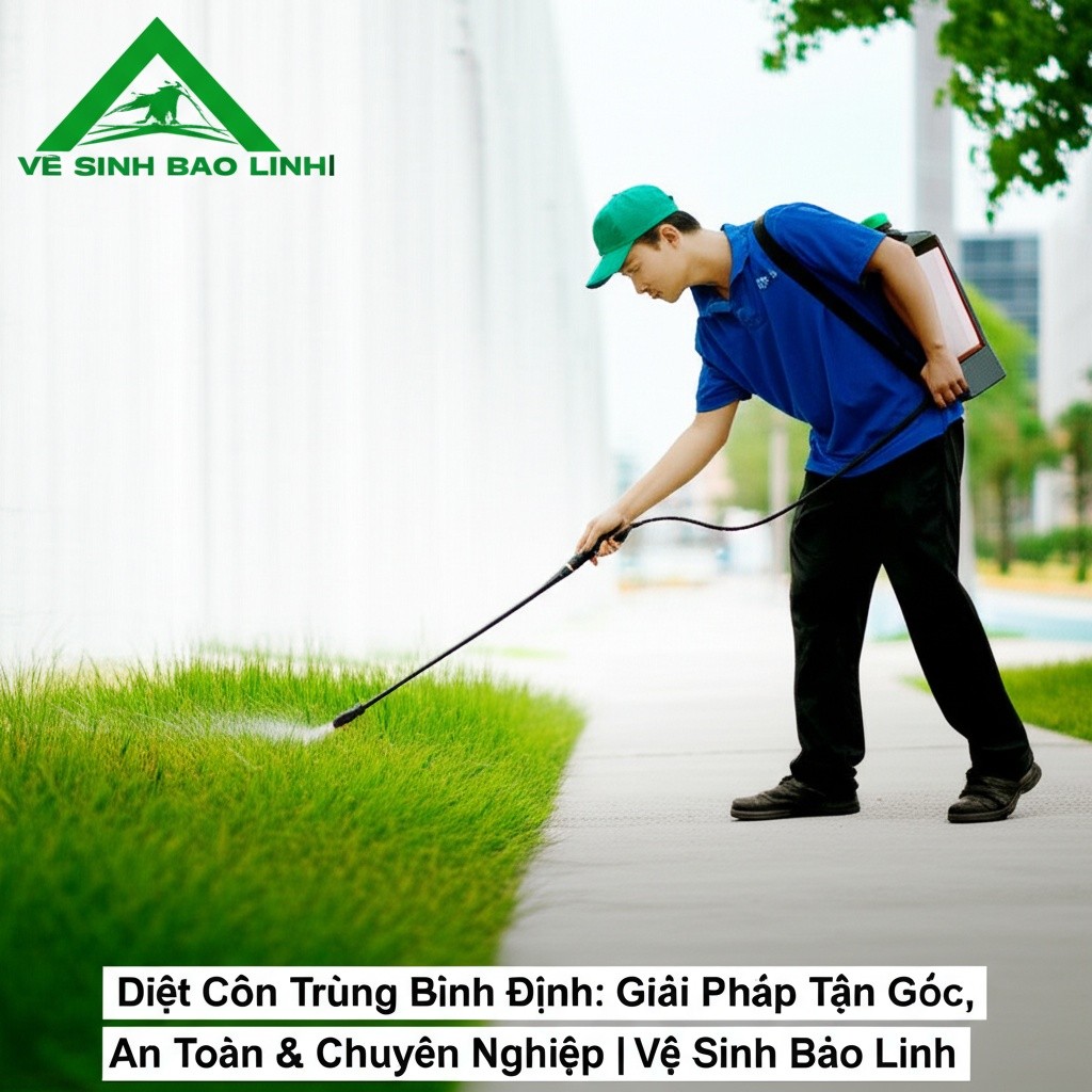 Hình minh họa cho bài viết: Diệt Côn Trùng Bình Định: Giải Pháp Tận Gốc, An Toàn & Chuyên Nghiệp | Vệ Sinh Bảo Linh