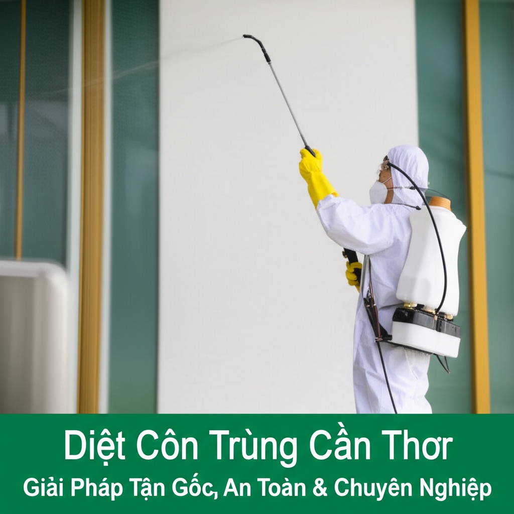 Hình minh họa cho bài viết: Diệt Côn Trùng Cần Thơ: Giải Pháp Tận Gốc, An Toàn & Chuyên Nghiệp