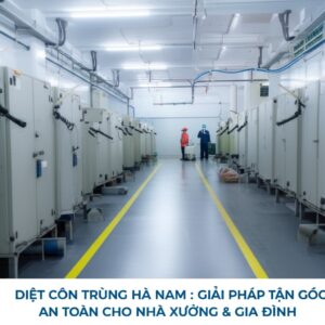 Diệt Côn Trùng Hà Nam: Giải Pháp Tận Gốc, An Toàn Cho Nhà Xưởng & Gia Đình