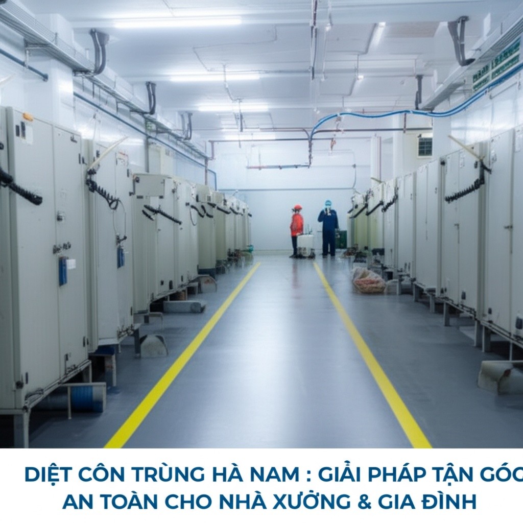 Hình minh họa cho bài viết: Diệt Côn Trùng Hà Nam: Giải Pháp Tận Gốc, An Toàn Cho Nhà Xưởng & Gia Đình