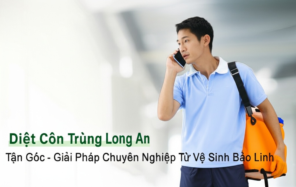 Hình minh họa cho bài viết: Diệt Côn Trùng Long An Tận Gốc - Giải Pháp Chuyên Nghiệp Từ Vệ Sinh Bảo Linh