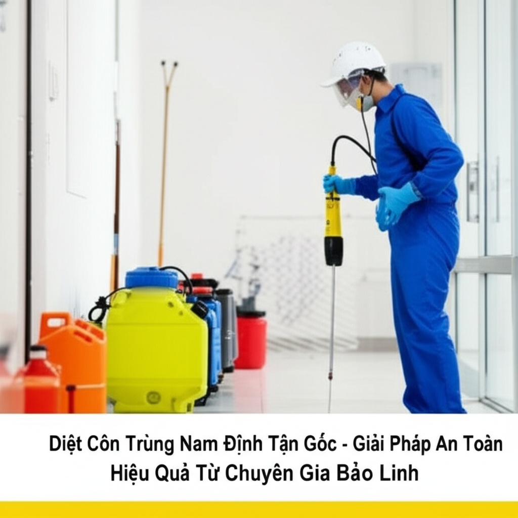 Hình minh họa cho bài viết: Diệt Côn Trùng Nam Định Tận Gốc - Giải Pháp An Toàn, Hiệu Quả Từ Chuyên Gia Bảo Linh