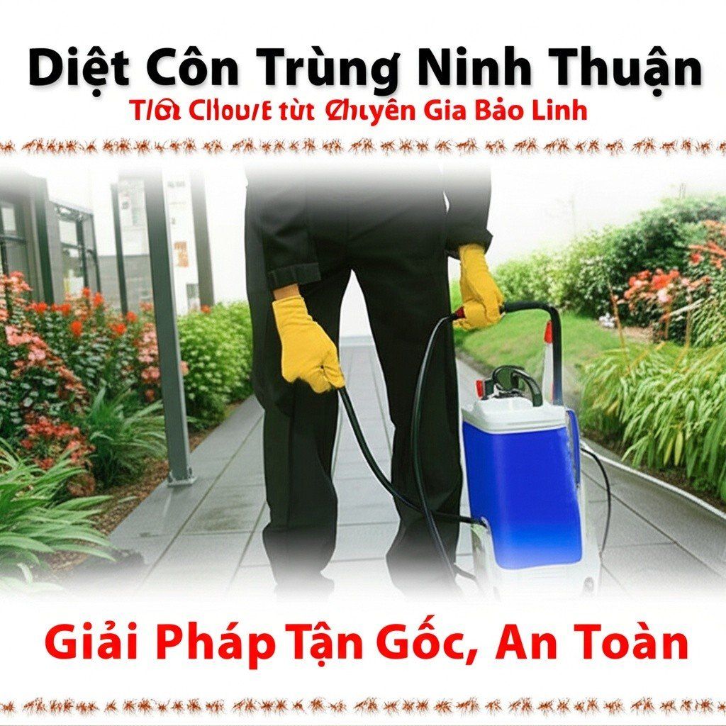 Hình minh họa cho bài viết: Diệt Côn Trùng Ninh Thuận: Giải Pháp Tận Gốc, An Toàn Từ Chuyên Gia Bảo Linh