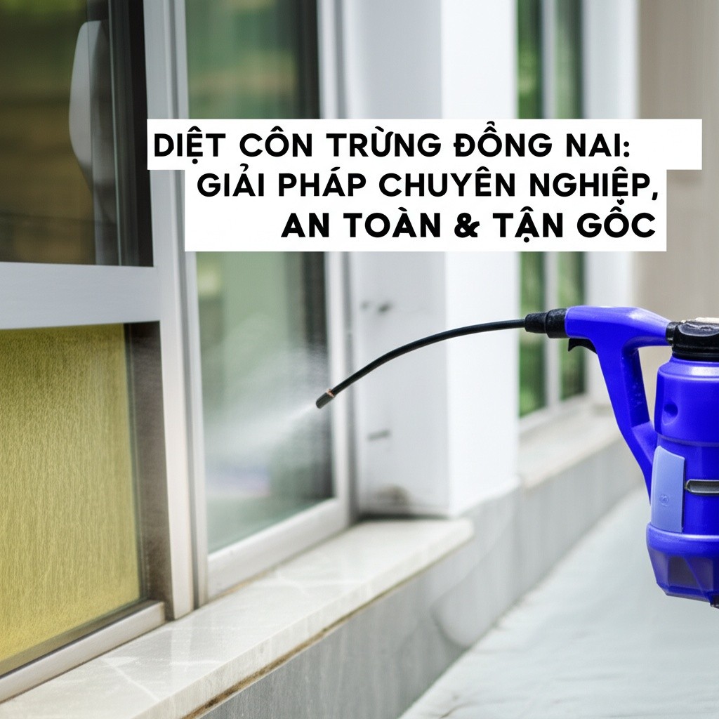 Hình minh họa cho bài viết: Diệt Côn Trùng Đồng Nai: Giải Pháp Chuyên Nghiệp, An Toàn & Tận Gốc