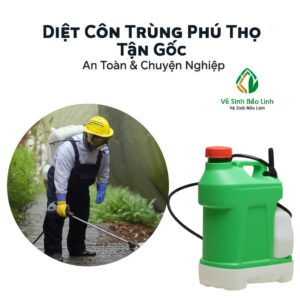 Diệt Côn Trùng Phú Thọ Tận Gốc, An Toàn & Chuyên Nghiệp | Vệ Sinh Bảo Linh
