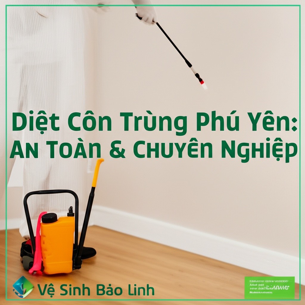 Hình minh họa cho bài viết: Diệt Côn Trùng Phú Yên: Giải Pháp Tận Gốc, An Toàn & Chuyên Nghiệp | Vệ Sinh Bảo Linh